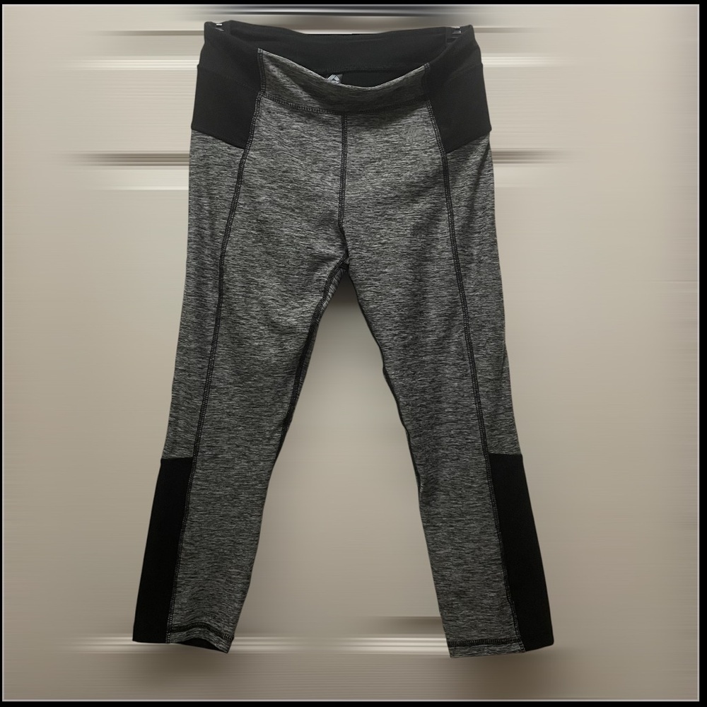 RBX Women’s Charcoal and Black Athletic Leggings